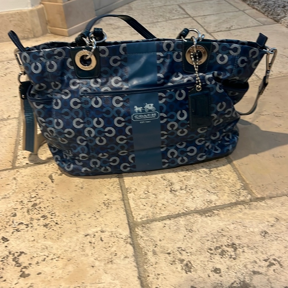 Vintage coach baby bag fantastic condition